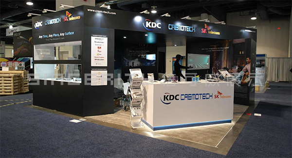 國外展臺設計現場圖 國外展臺設計現場圖