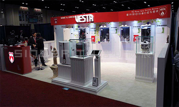 信可威國外展臺設計現場圖案例 信可威國外展臺設計現場圖案例
