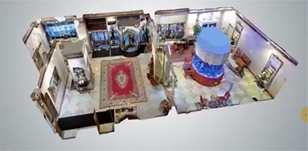 廣交會某品牌虛擬展臺設(shè)計(jì)效果圖