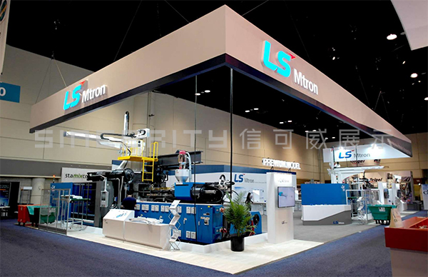 信可威國外展臺(tái)設(shè)計(jì)現(xiàn)場(chǎng)圖