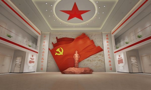 時代楷模尕布龍紀(jì)念館展陳設(shè)計