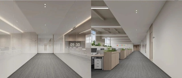 現代智能展廳辦公室案例