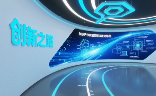 知識(shí)產(chǎn)權(quán)企業(yè)展廳設(shè)計(jì)