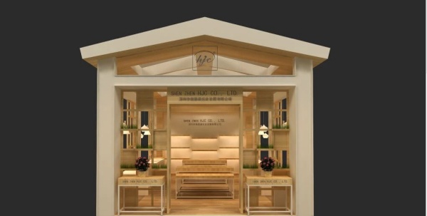 展廳設(shè)計(jì)以自然為韻，打造溫馨質(zhì)感空間