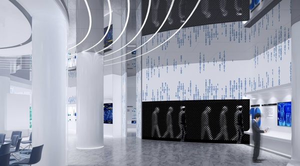 中科南京軟件技術研究院企業文化展廳設計